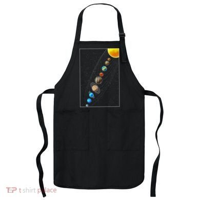 Planets Solar System Apron