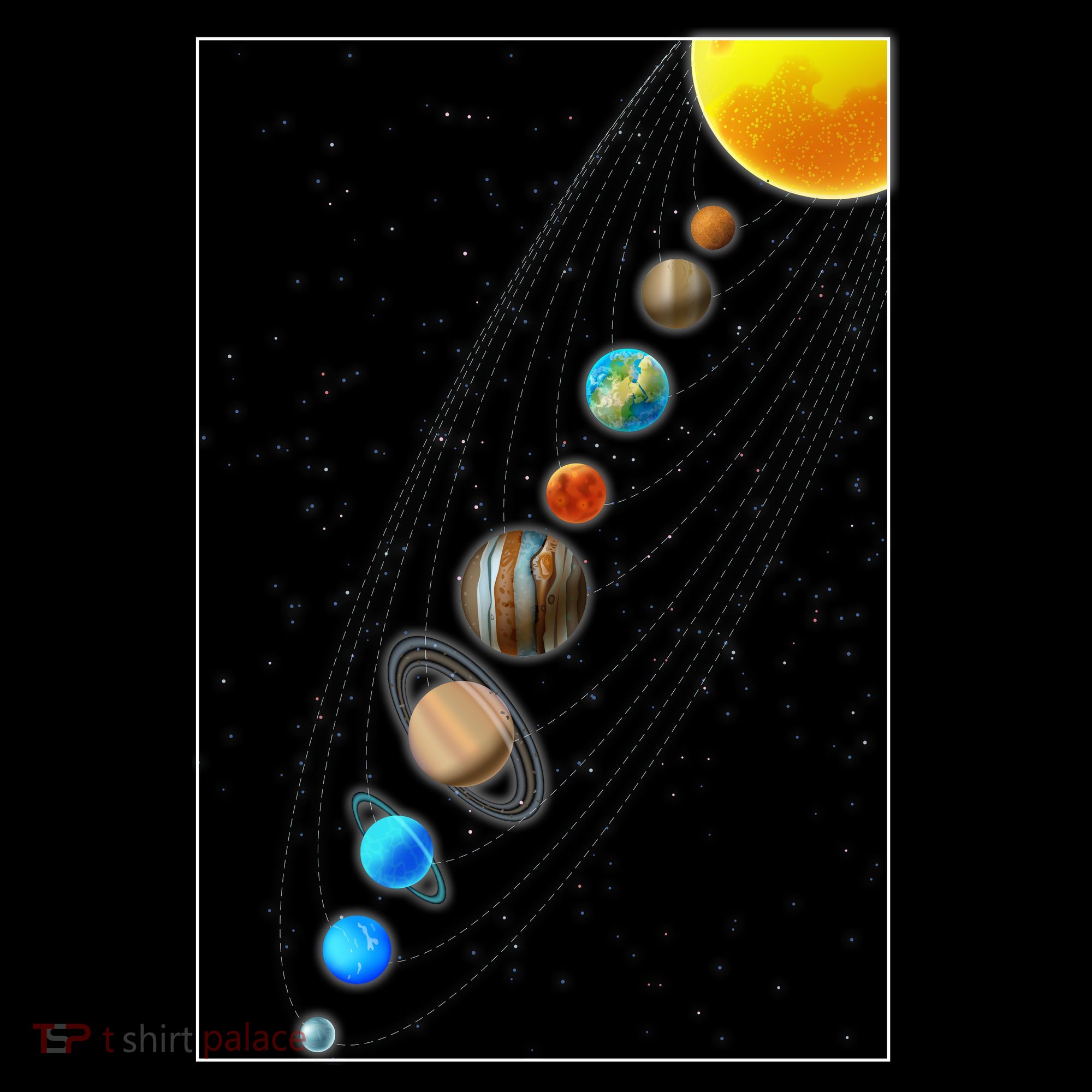 Planets Solar System Sweatshirt