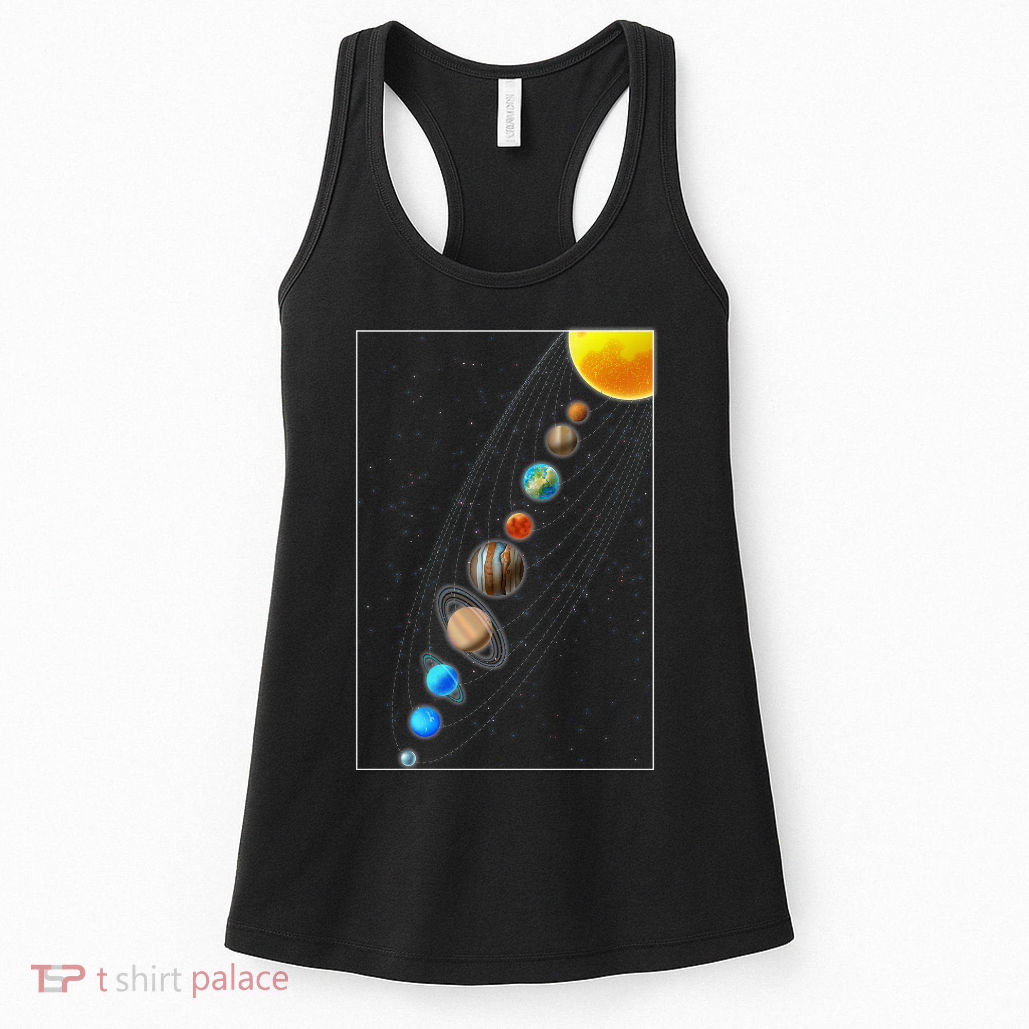 Planets Solar System Women's Tank Top