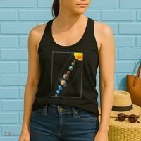 Planets Solar System Women's Tank Top thumb 2