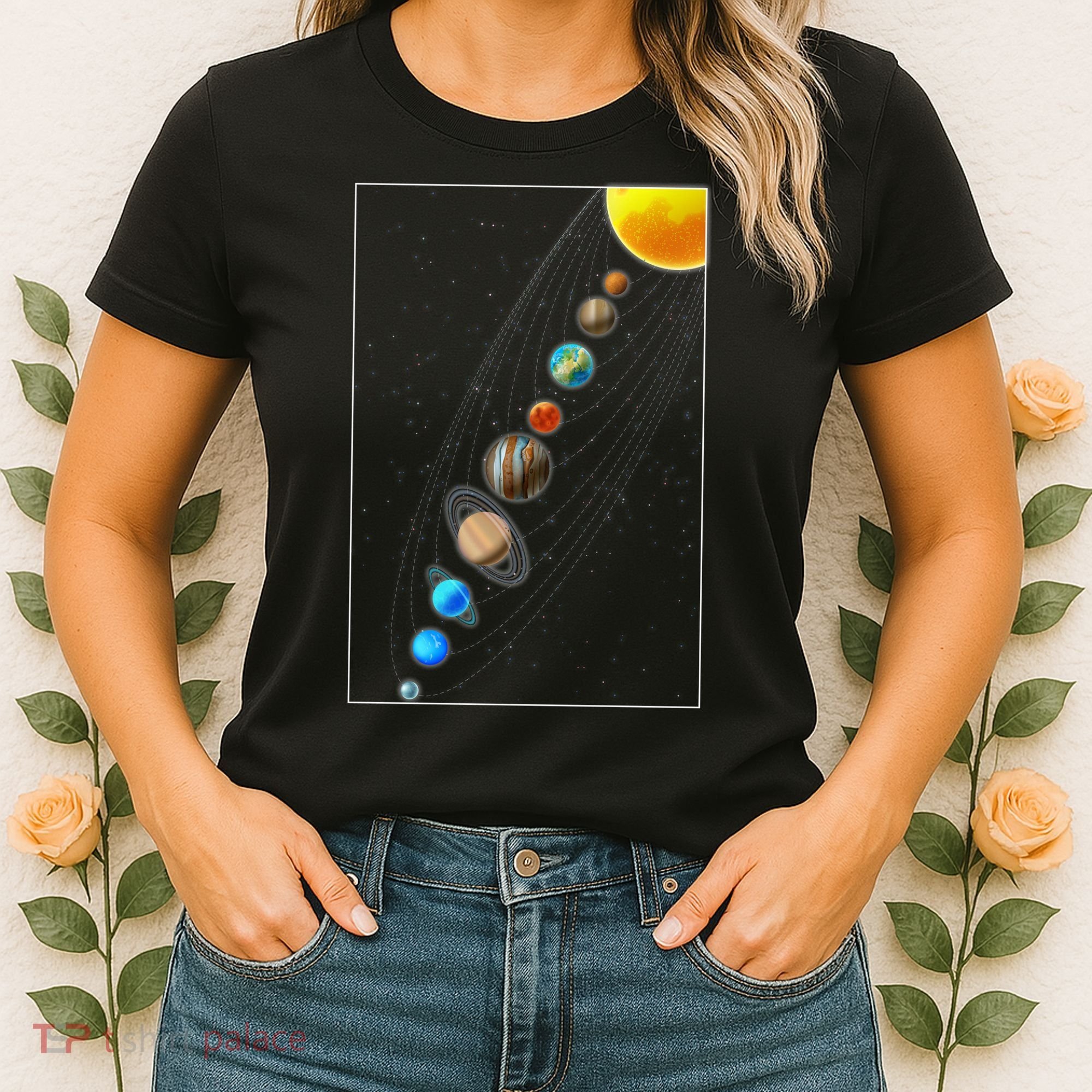 Planets Solar System Women's T-Shirt