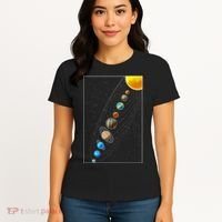 Planets Solar System Women's T-Shirt thumb 4