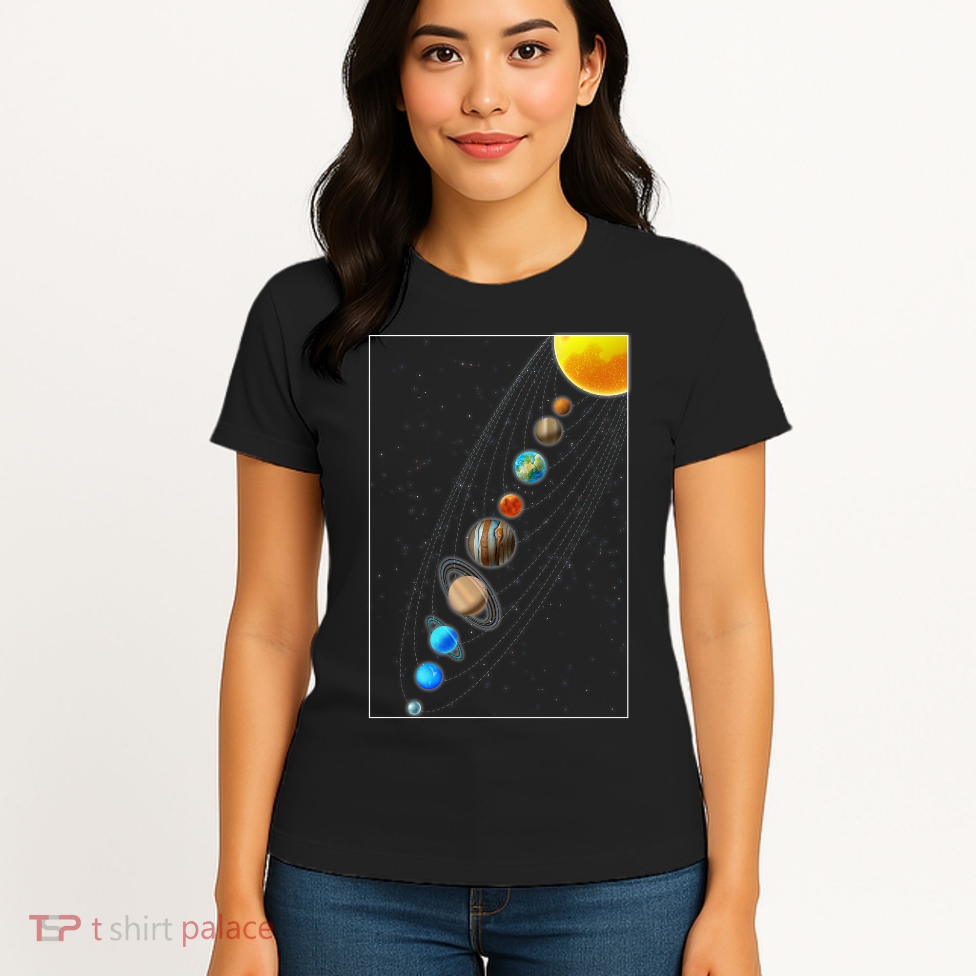 Planets Solar System Women's T-Shirt