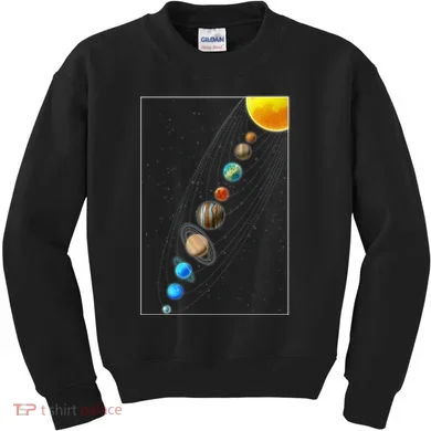 Planets Solar System Kids Sweatshirt