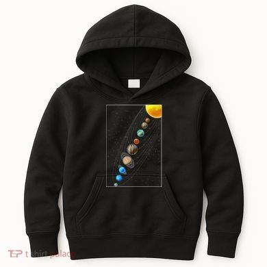 Planets Solar System Kids Hoodie