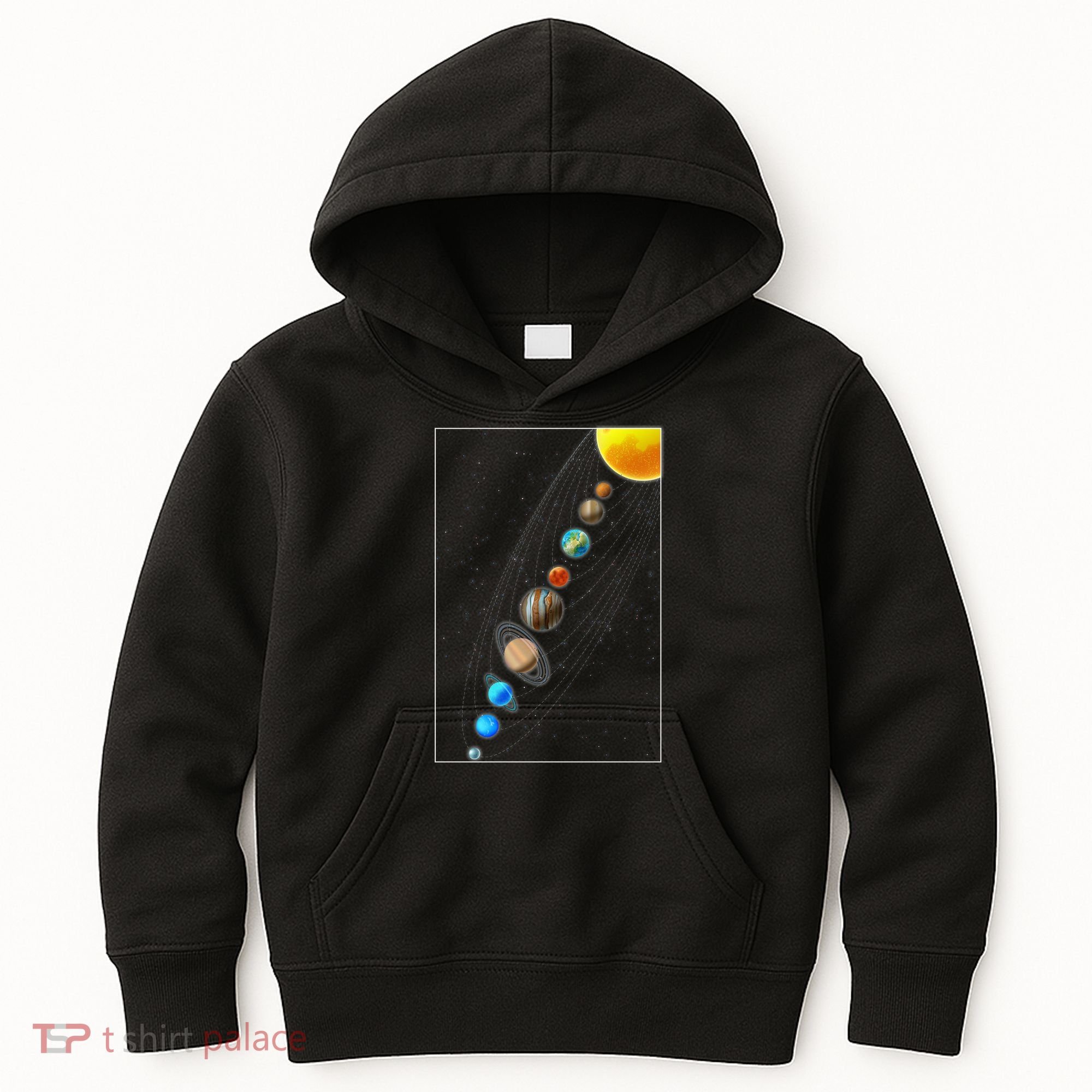 Planets Solar System Kids Hoodie