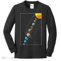 Planets Solar System Kids Long Sleeve Shirt thumb 0