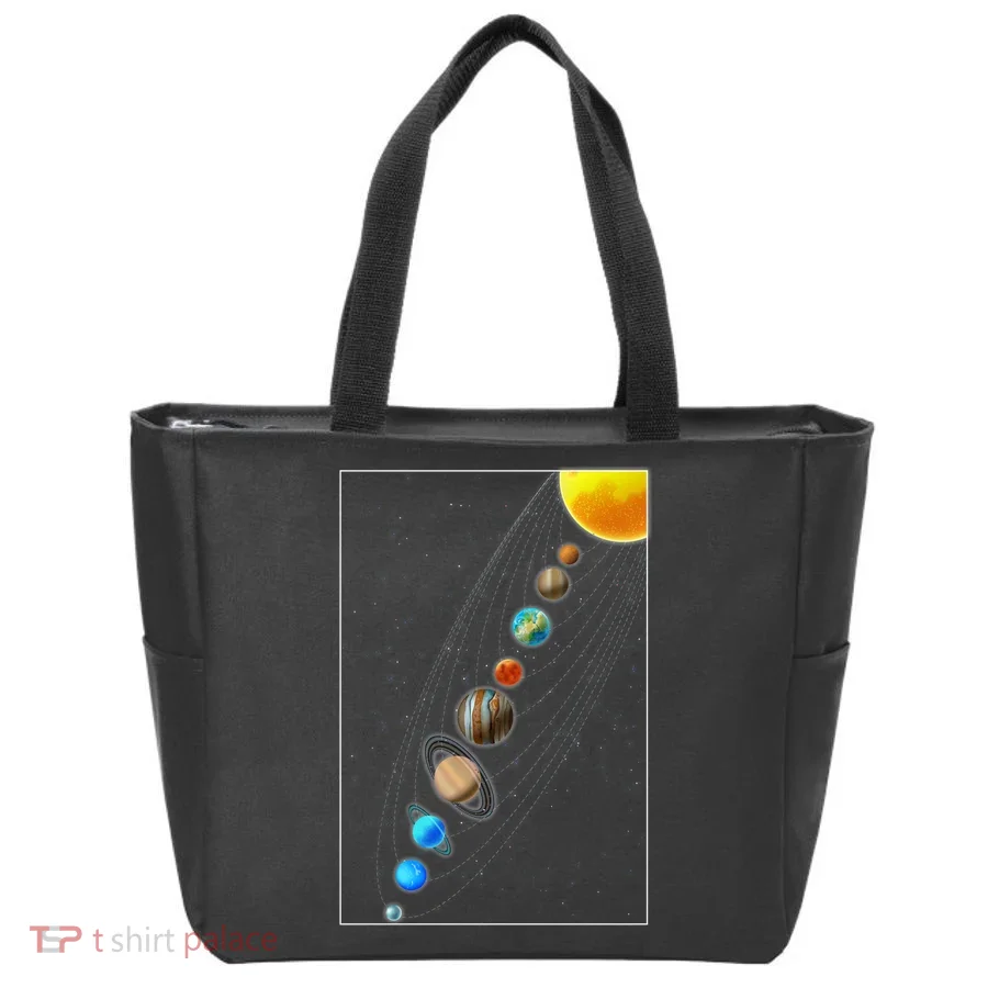 Planets Solar System Tote Bag