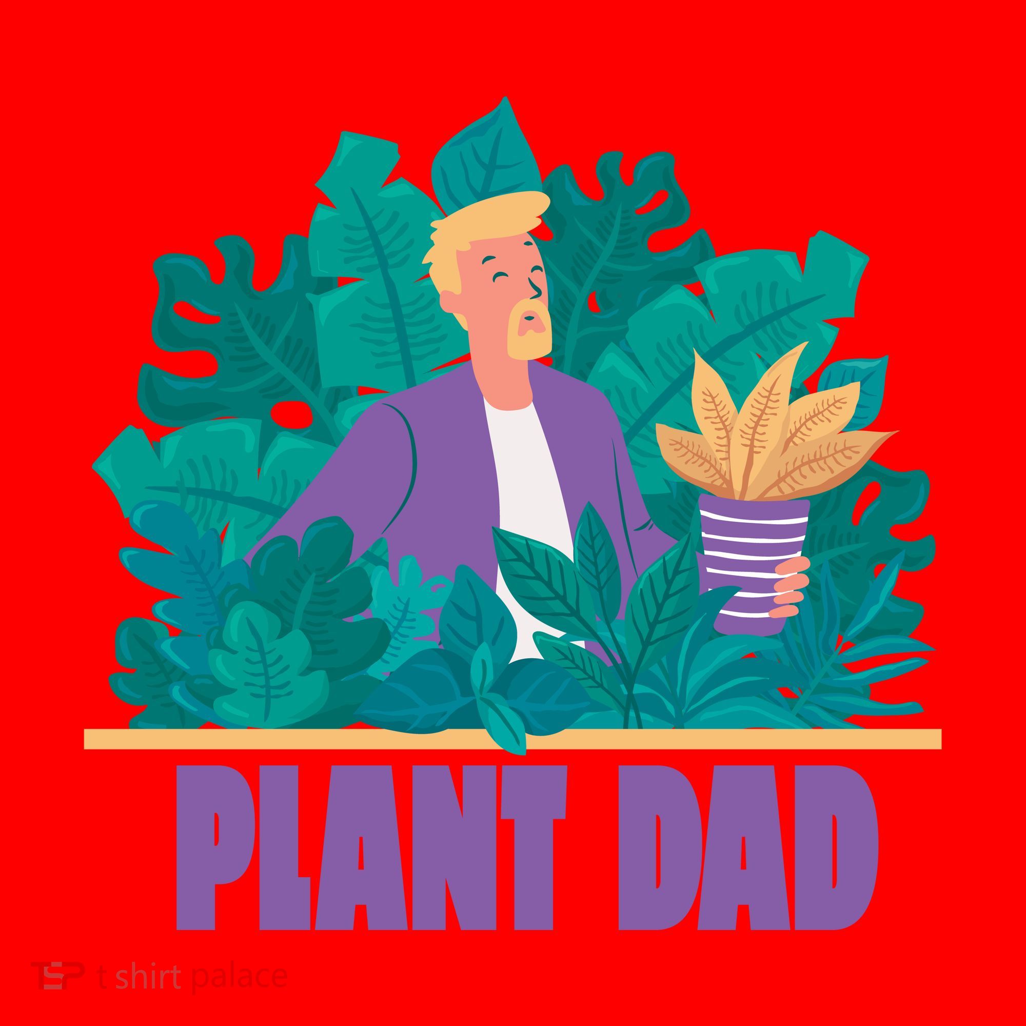 Plant Dad Santa Hat