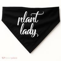 Plant Lady Mom Mother Gardening Funny USA-Made Doggie Bandana thumb 0