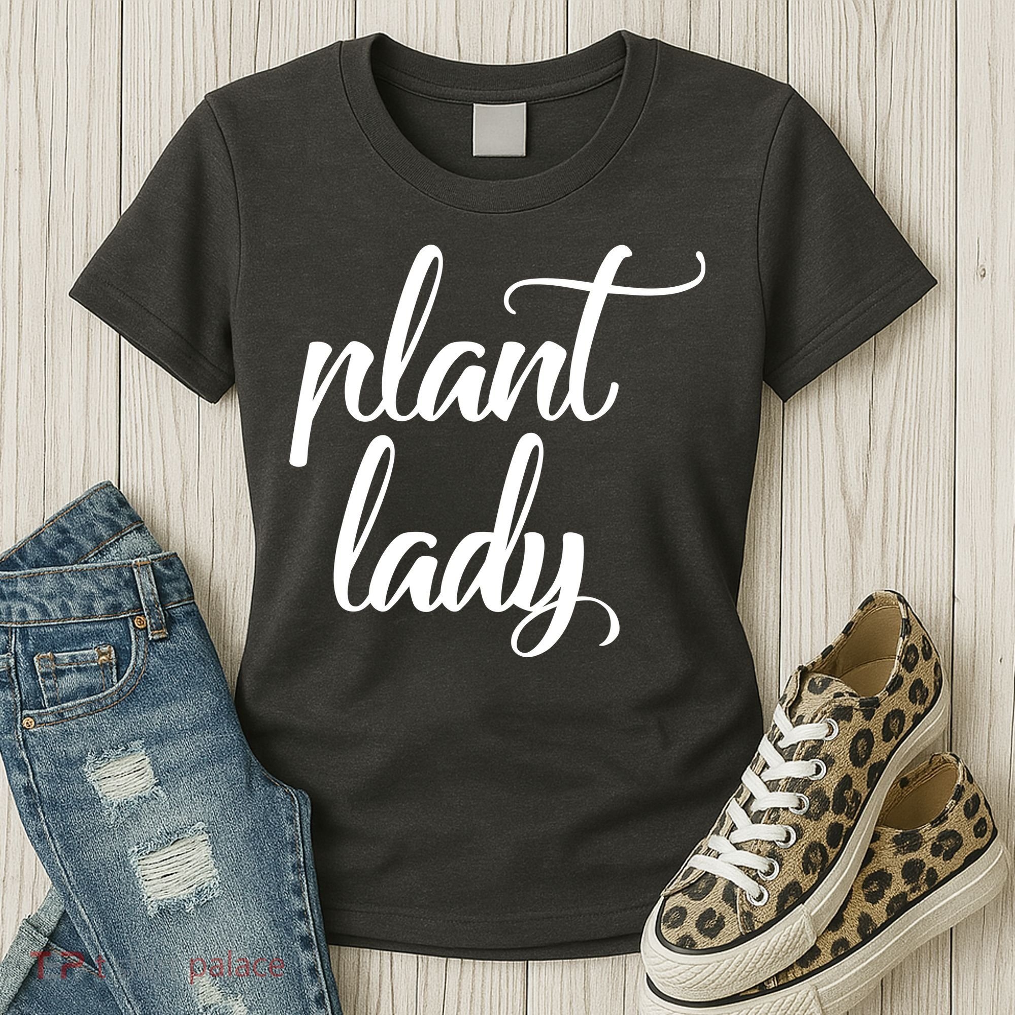 Plant Lady Mom Mother Gardening Funny Women's T-Shirt