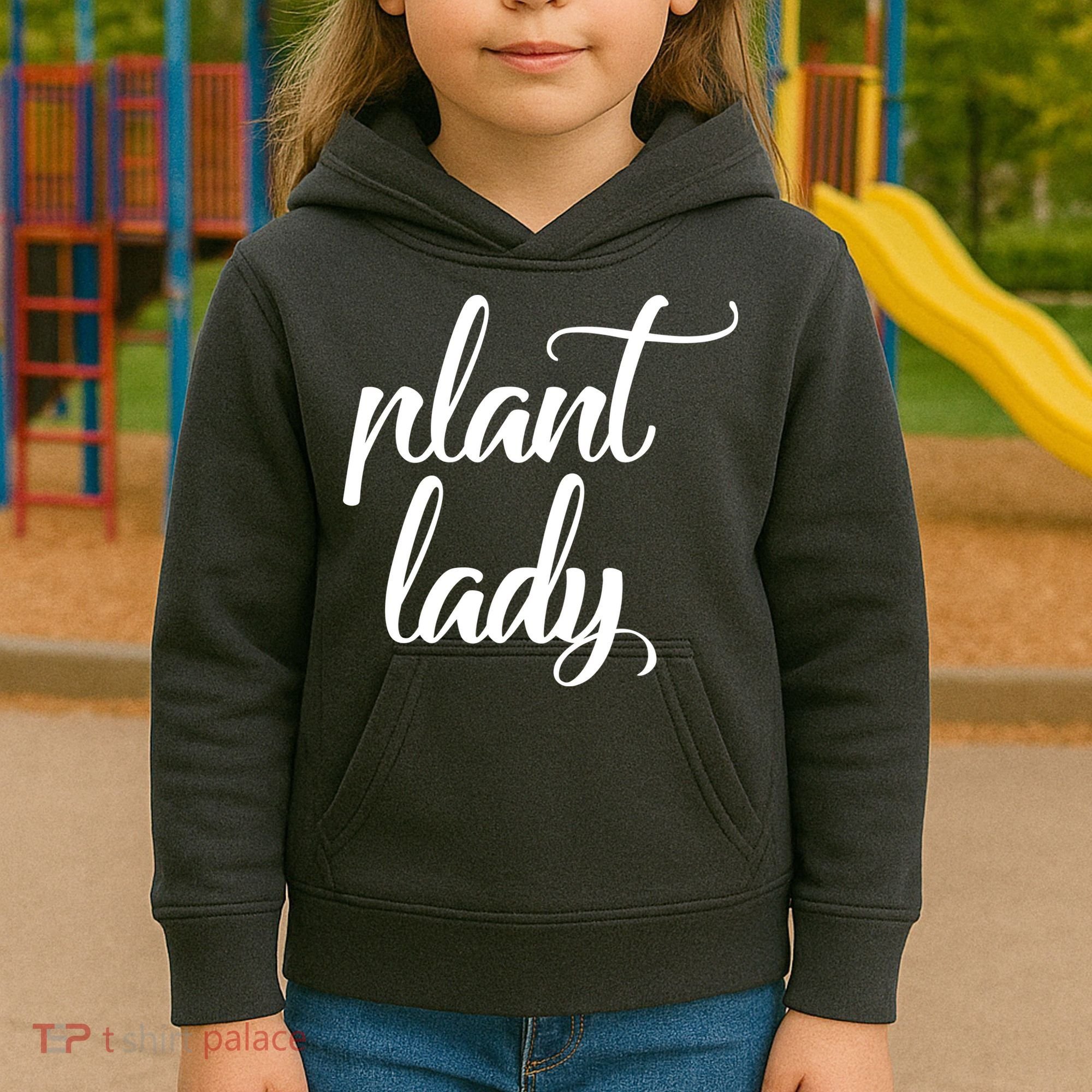 Plant Lady Mom Mother Gardening Funny Kids Hoodie