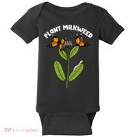 Plant Milkweed Baby Bodysuit thumb 0