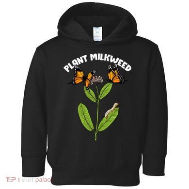 Plant Milkweed Toddler Hoodie