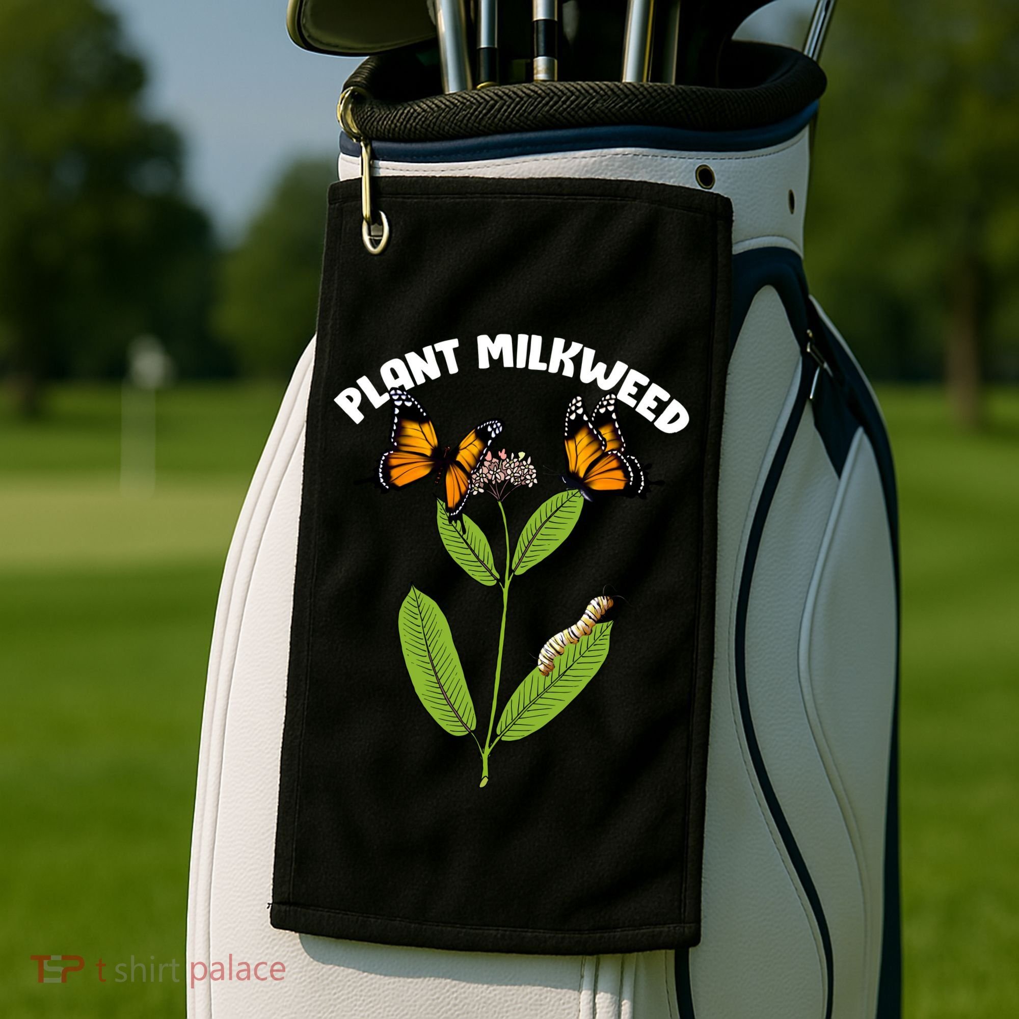 Plant Milkweed Golf Towel