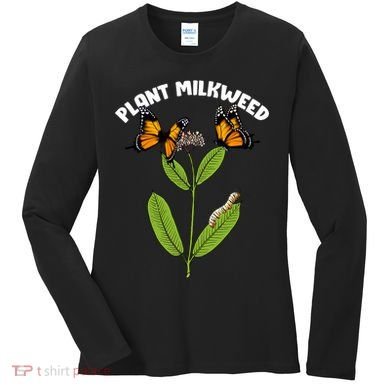 Plant Milkweed Women's Long Sleeve Shirt