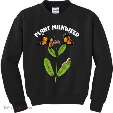 Plant Milkweed Kids Sweatshirt