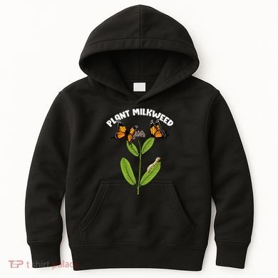 Plant Milkweed Kids Hoodie