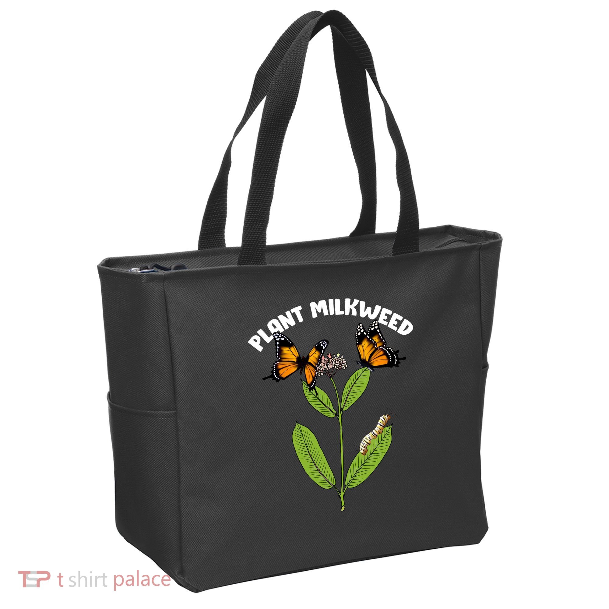 Plant Milkweed Tote Bag