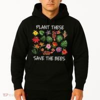 Plant These Save Bees Hoodie thumb 2