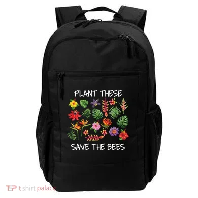Plant These Save Bees Backpack