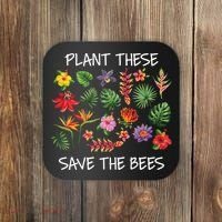 Plant These Save Bees Coaster thumb 0