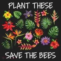 Plant These Save Bees Tumbler thumb 3