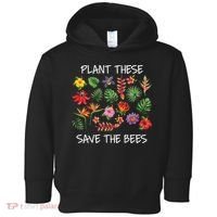 Plant These Save Bees Toddler Hoodie thumb 0