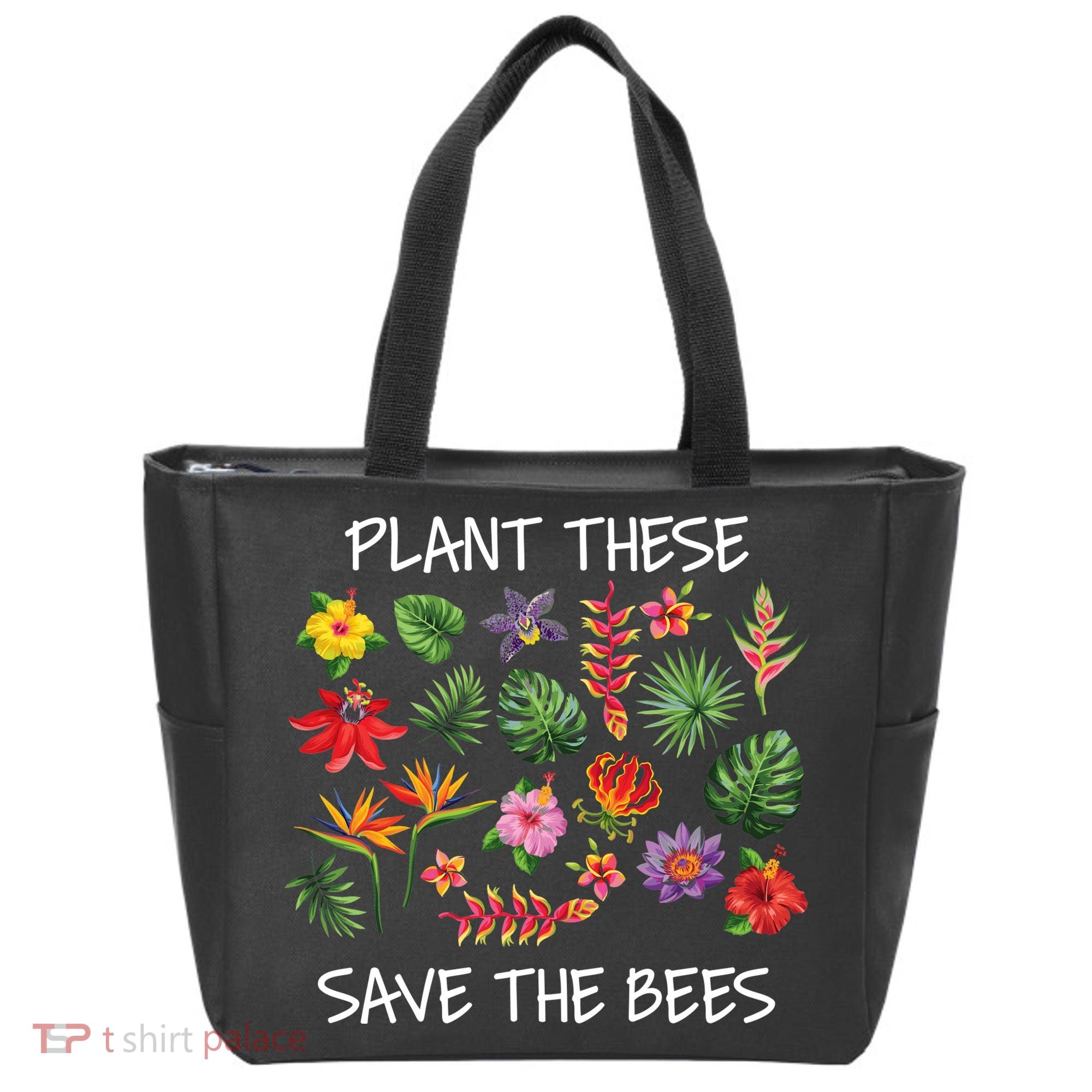 Plant These Save Bees Tote Bag