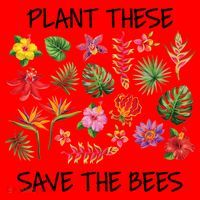 Plant These Save Bees Santa Hat thumb 1