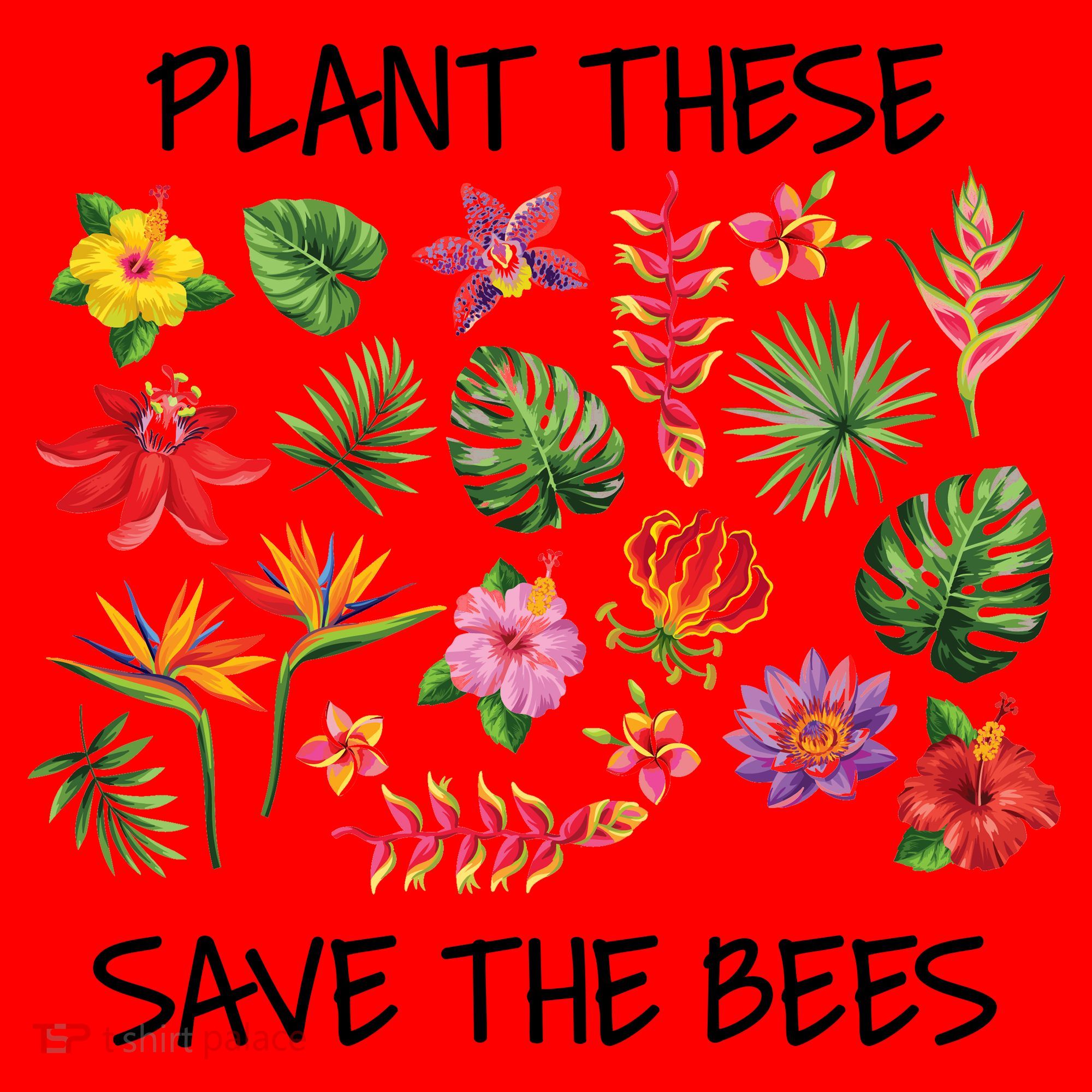 Plant These Save Bees Santa Hat