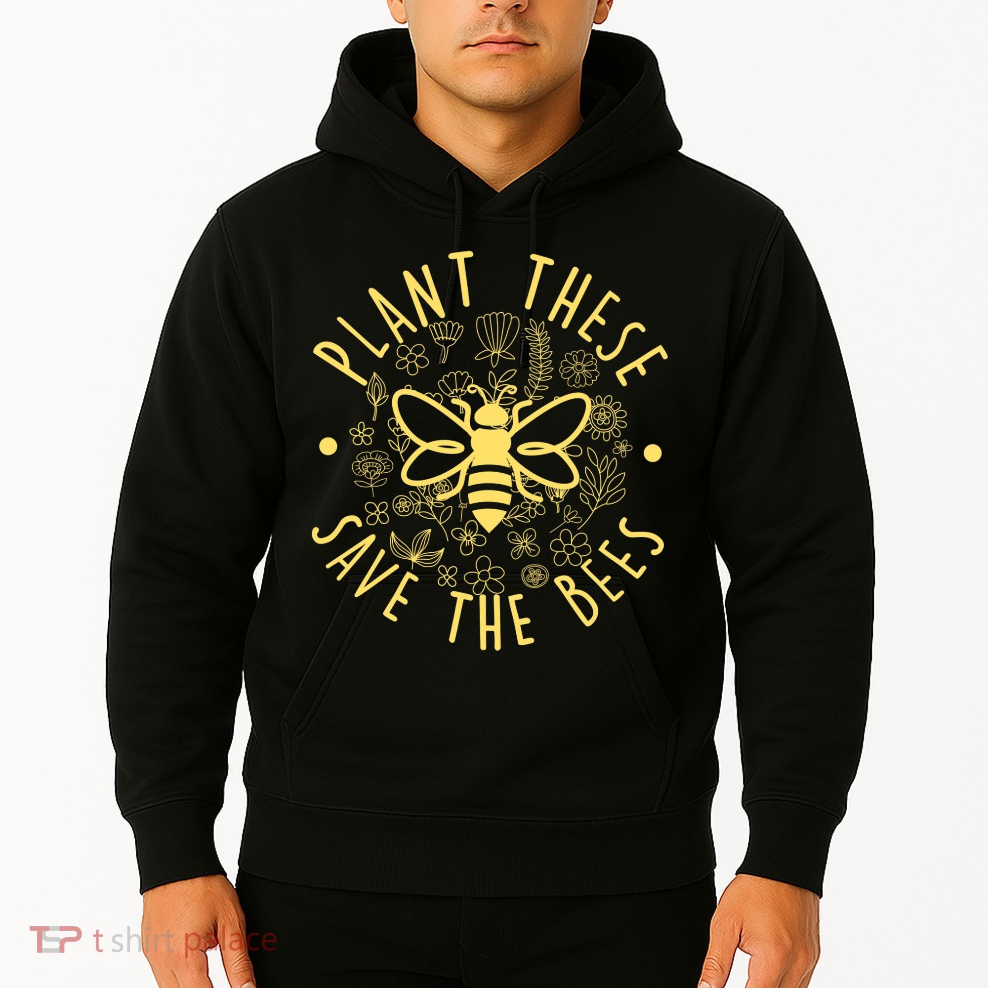 Plant These Save The Bees Hoodie