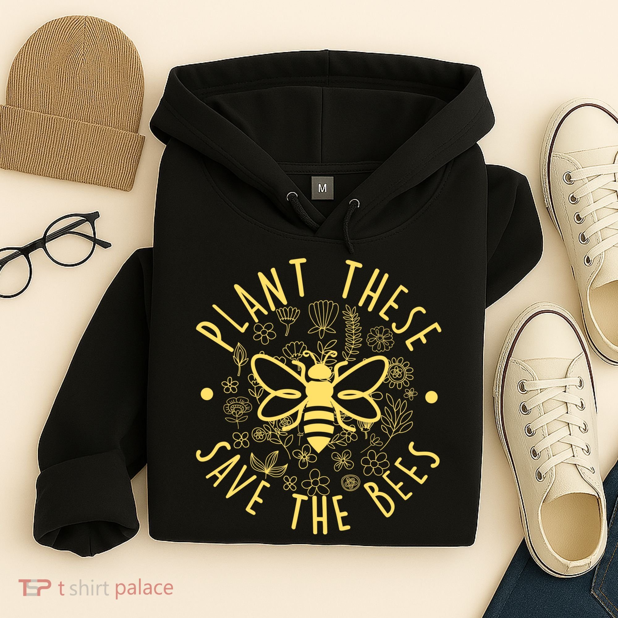 Plant These Save The Bees Hoodie
