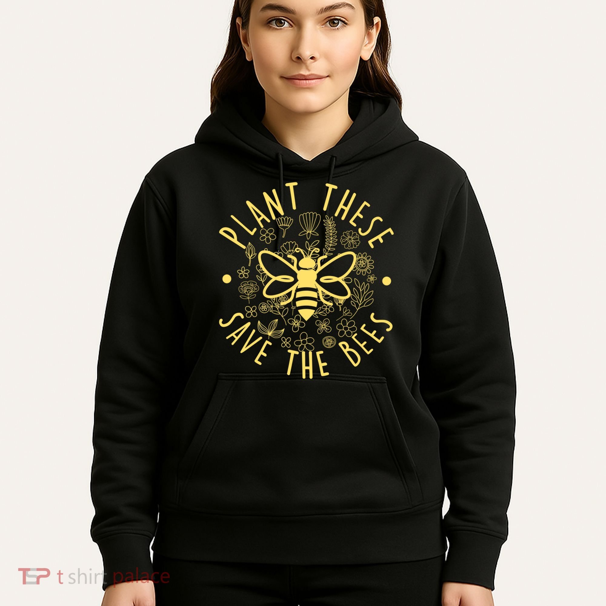Plant These Save The Bees Hoodie