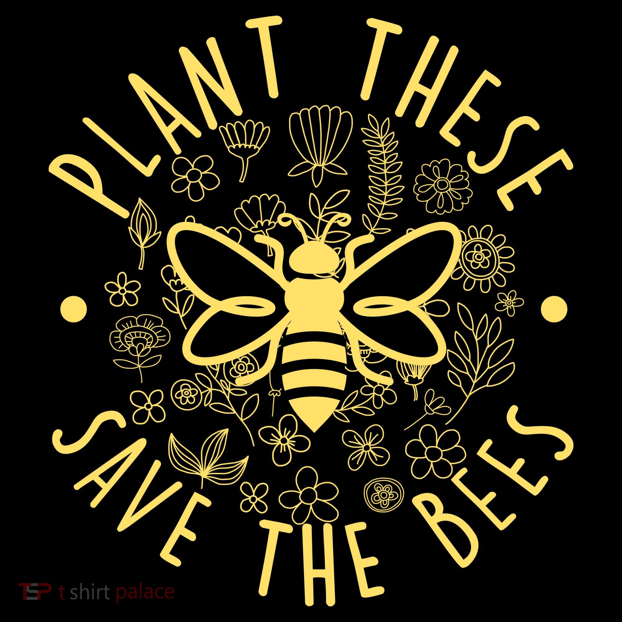 Plant These Save The Bees Hoodie