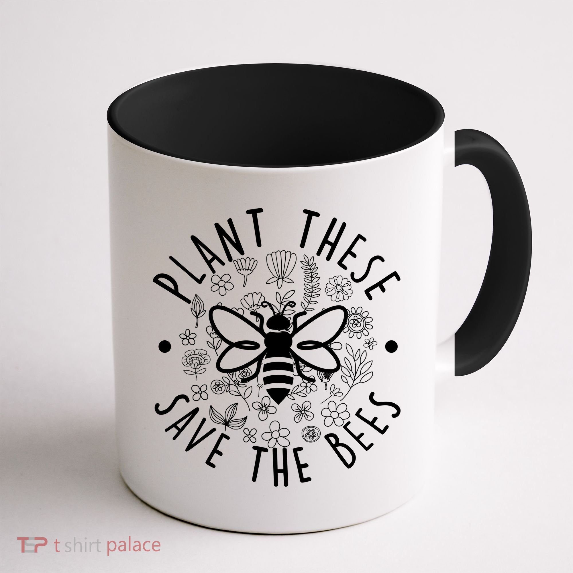 Plant These Save The Bees Coffee Mug