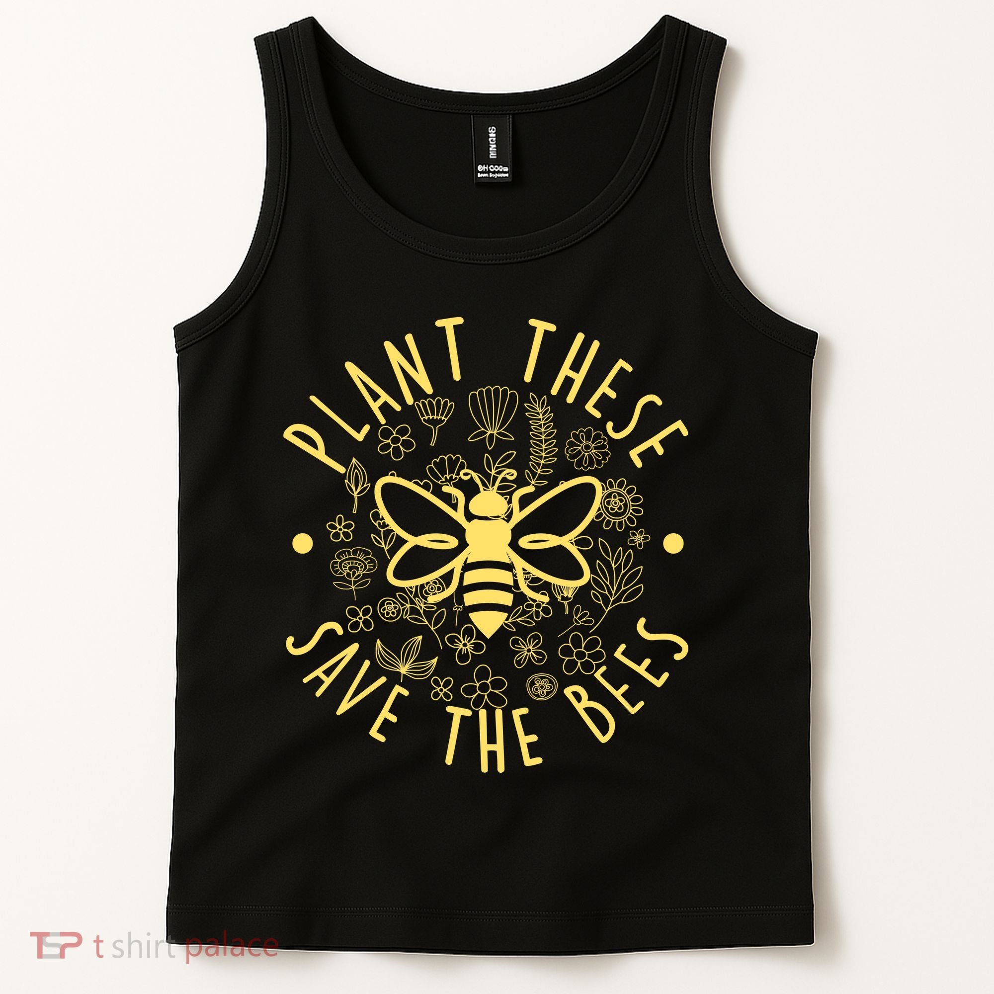Plant These Save The Bees Tank Top