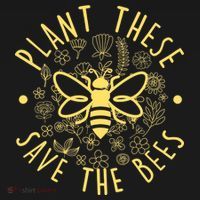 Plant These Save The Bees Kids Hoodie thumb 5
