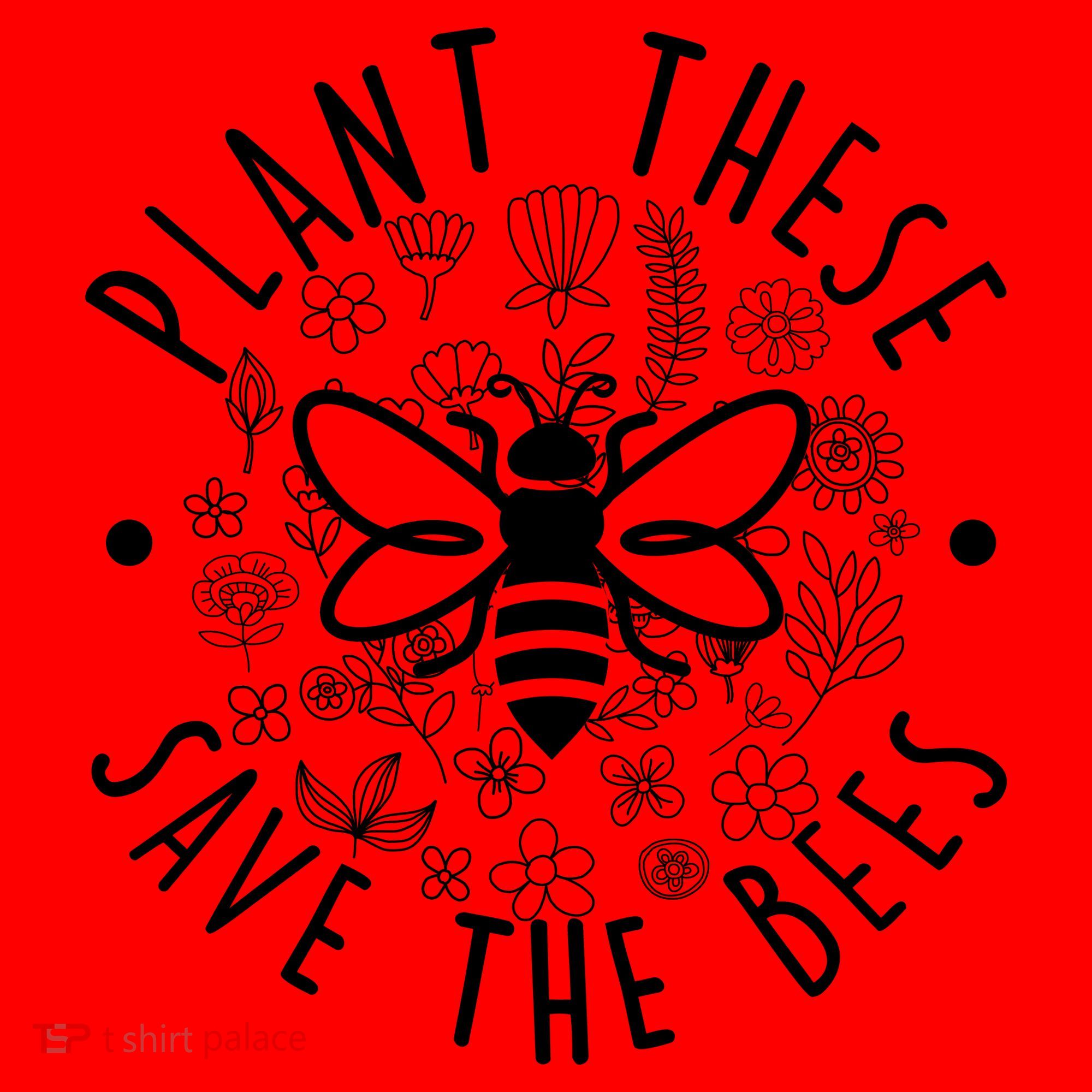Plant These Save The Bees Santa Hat