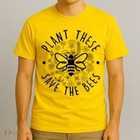 Plant These Save The Bees T-Shirt thumb 3