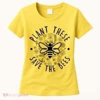 Plant These Save The Bees Women's T-Shirt thumb 0