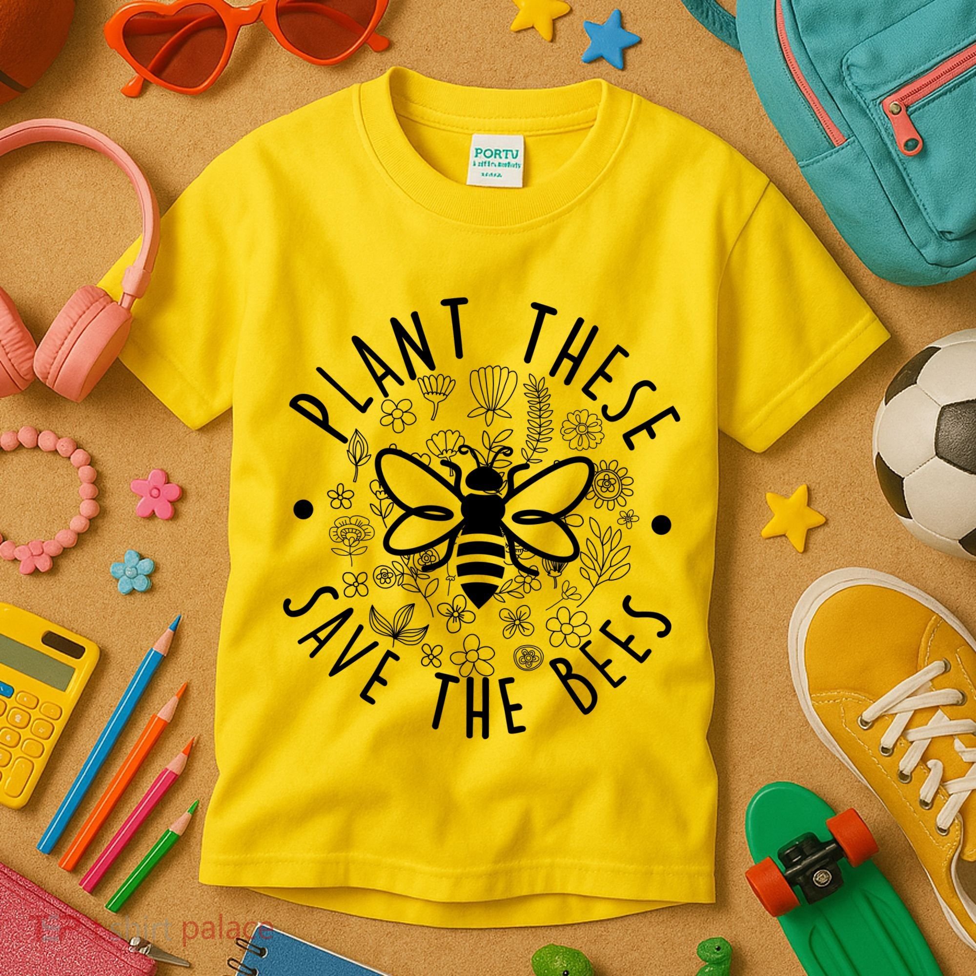 Plant These Save The Bees Kids T-Shirt
