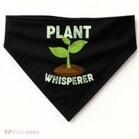 Plant Whisperer Garden Plant Lover USA-Made Doggie Bandana thumb 0