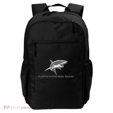 Plastic is the Real Killer Backpack