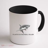 Plastic is the Real Killer Coffee Mug thumb 1