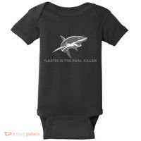 Plastic is the Real Killer Baby Bodysuit thumb 0