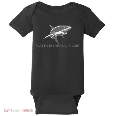 Plastic is the Real Killer Baby Bodysuit