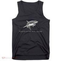 Plastic is the Real Killer Tank Top thumb 0