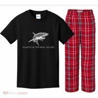 Plastic is the Real Killer Kids Plaid Pajama Set thumb 0