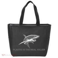 Plastic is the Real Killer Tote Bag thumb 0
